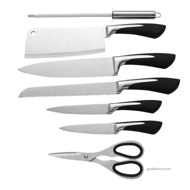Ensemble de 5 couteaux de cuisine en acier inoxydable